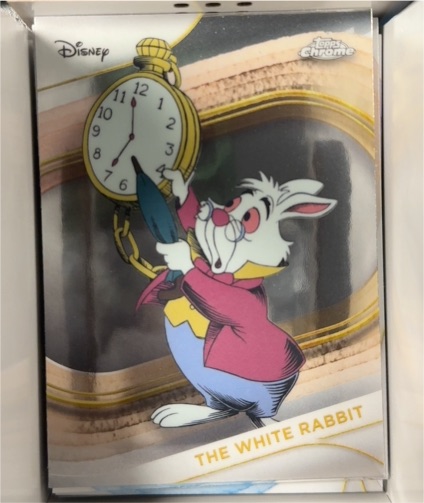 2025 Topps Chrome Disney #180 The White Rabbit — front