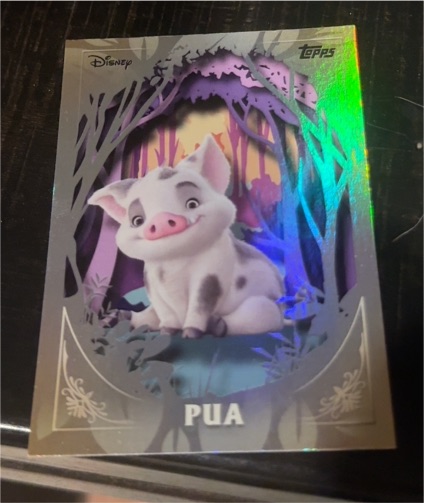 2025 Topps Disney Wonder Furry Friends Insert #FF-23 Pua — front