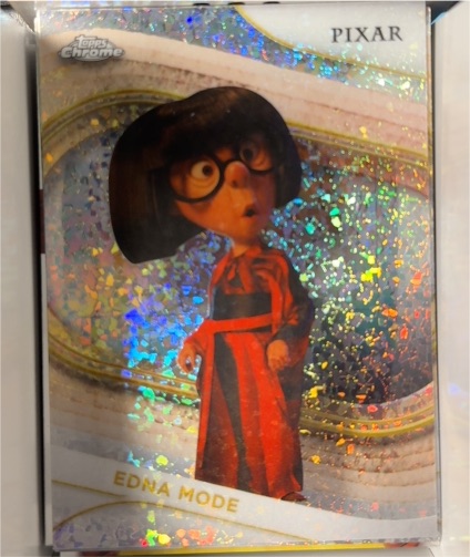 2025 Topps Chrome Disney #154 Edna Mode — front
