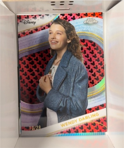 2025 Topps Chrome Disney #156 Wendy Darling — front