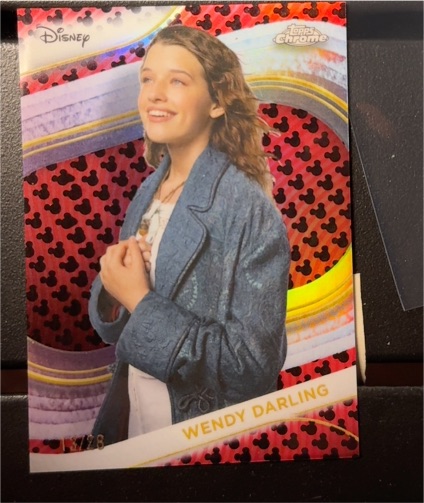 2025 Topps Chrome Disney #156 Wendy Darling — front