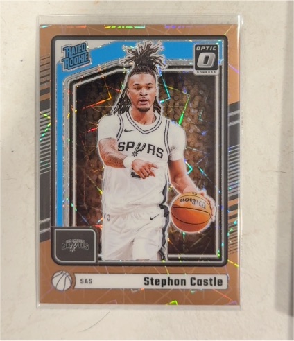 2024-25 Panini Donruss Optic #254 Stephon Castle — front