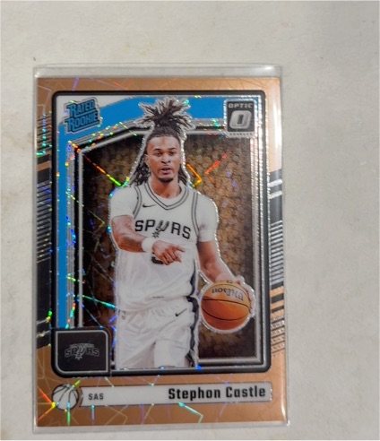 2024-25 Donruss Optic #254 Stephon Castle — front