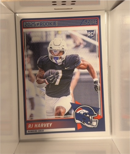 2025 Panini Score #49 RJ Harvey — front