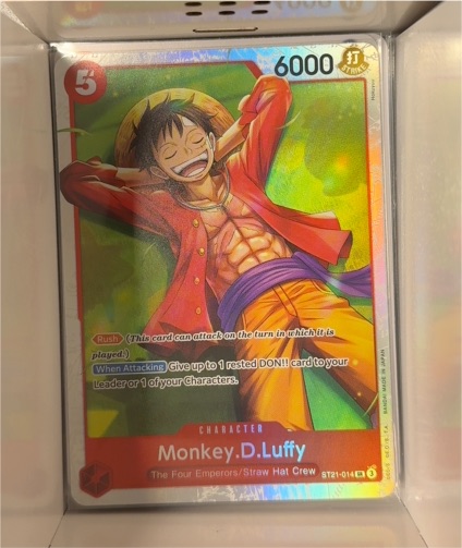 One Piece Card Game ST21-014 Monkey D. Luffy — front