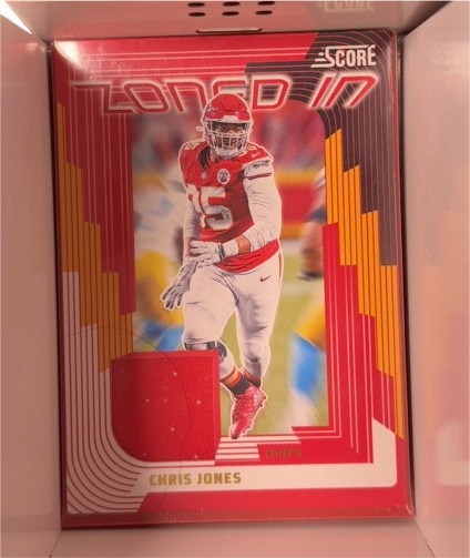 2025 Panini Score Football #ZON-CJS Chris Jones — front
