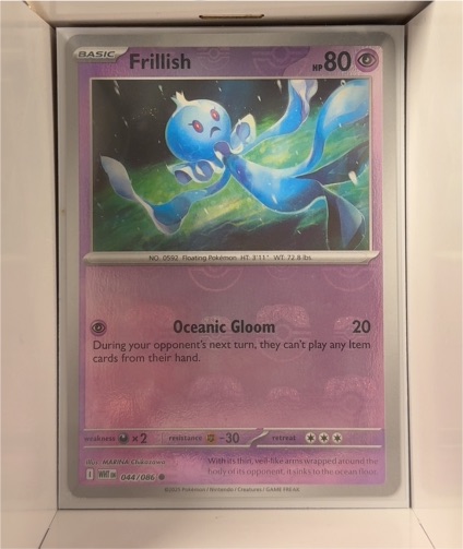 2023 Pokémon Scarlet & Violet White Flare #044 Frillish — front