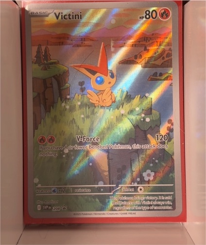 2023 Pokémon SV Black Star Promo #208 Victini — front
