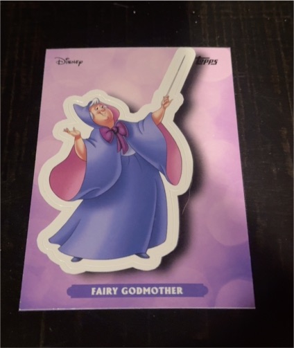 2025 Topps Disney Wonder Enchanted Sticker #ES-4 Fairy Godmother — front
