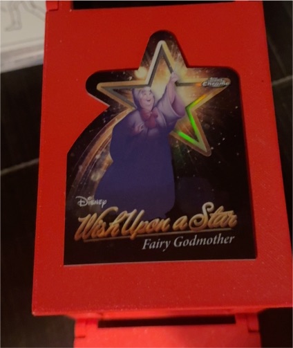 2025 Topps Disney Wonder #W-20 Fairy Godmother Wish Upon a Star Chrome Die-Cut — front