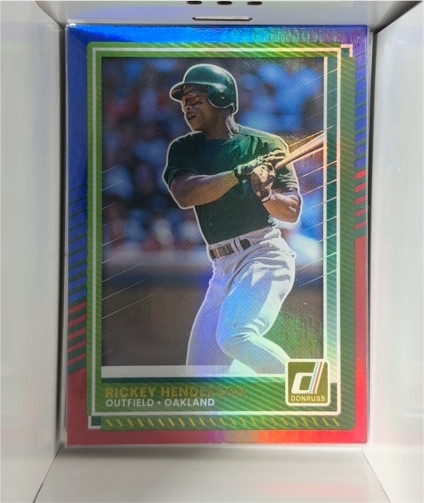 2025 Donruss #7 Rickey Henderson — front