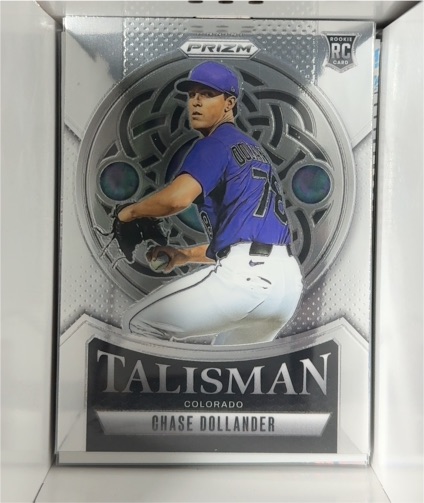 2025 Panini Prizm #9 Chase Dollander — front