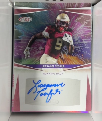 2025 Sage High Series #A-LT Lawrance Teofila — front
