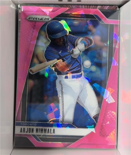 2025 Panini Prizm #87 Arjun Nimmala — front