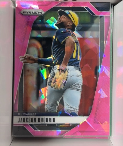 2025 Panini Prizm #108 Jackson Chourio — front