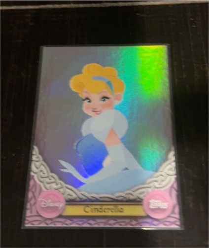 2025 Topps Disney Wonder Tapestries Insert #T-7 Cinderella — front