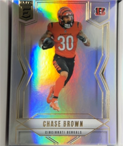 2025 Panini Donruss Elite #14 Chase Brown — front