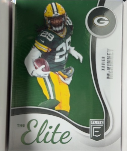 2025 Panini Donruss Elite #4 Xavier McKinney The Elite Green — front