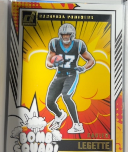 2024 Donruss #24 Xavier Legette Bomb Squad — front