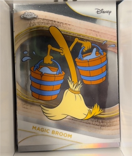 2025 Topps Chrome Disney #189 Magic Broom — front