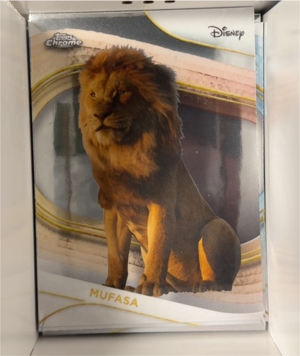 2025 Topps Chrome Disney #198 Mufasa — front