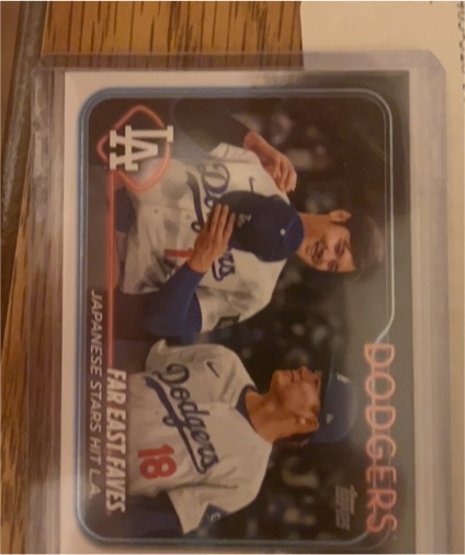 2024 Topps Update #US13 Shohei Ohtani / Yoshinobu Yamamoto — front