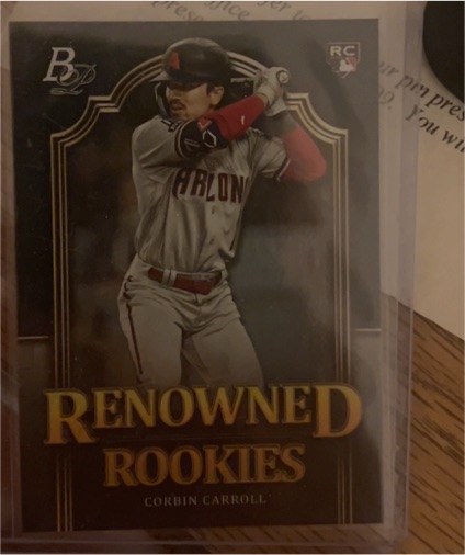 2023 Bowman Platinum #RR-7 Corbin Carroll — front