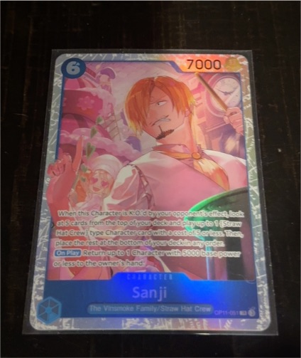 2025 One Piece TCG OP11-051 Sanji — front