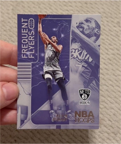 2022-23 Panini NBA Hoops #13 Kevin Durant Frequent Flyers — front