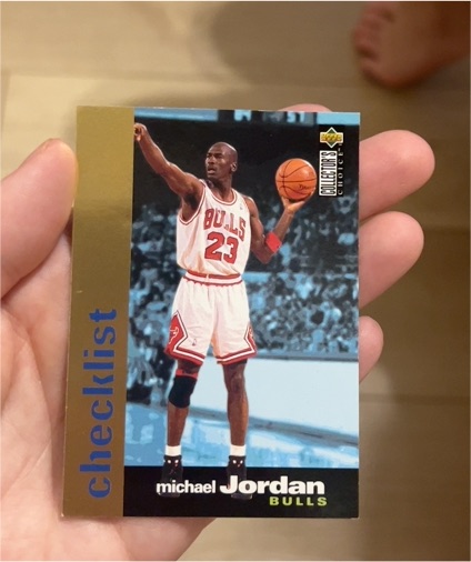 1995-96 Upper Deck Collector's Choice #200 Michael Jordan — front