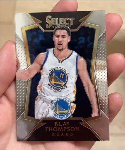 2014-15 Panini Select #9 Klay Thompson — front