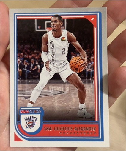 2022-23 Panini NBA Hoops #201 Shai Gilgeous-Alexander — front