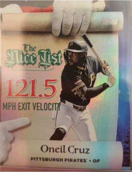 2025 Topps Holiday #MNL-7 Oneil Cruz — front