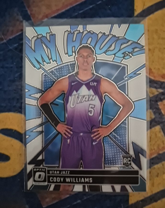 2024-25 Panini Donruss Optic My House #4 Cody Williams — front