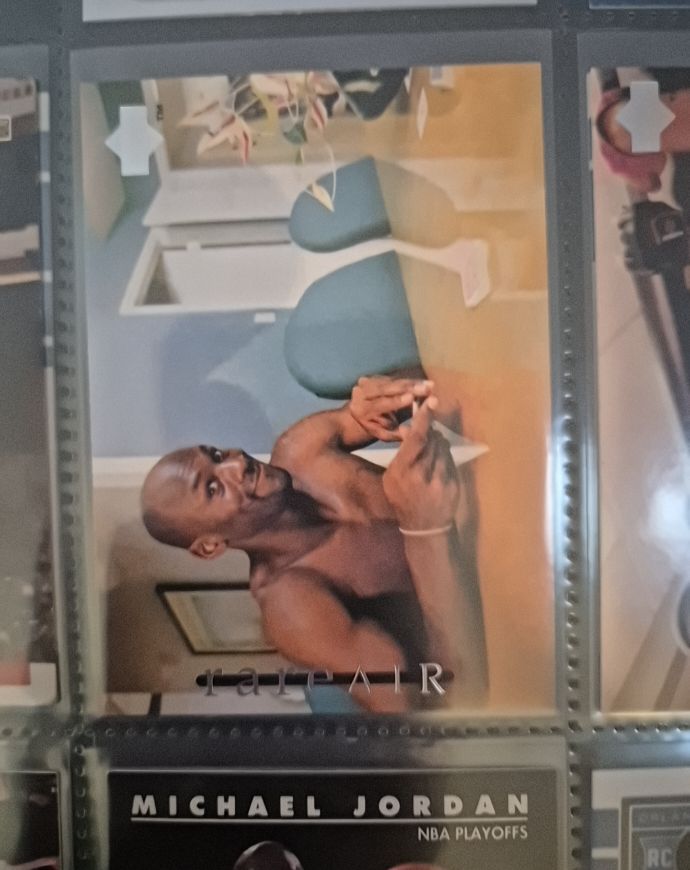 1997 Upper Deck Rare Air #27 Michael Jordan — front