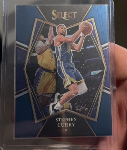 2021-22 Panini Select #121 Stephen Curry — front