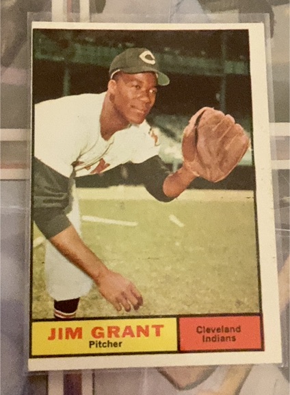 1961 Topps #18 Jim Grant — front