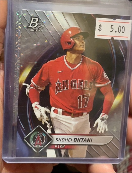2022 Bowman Platinum #10 Shohei Ohtani — front