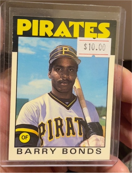 1986 Topps Traded #11T Barry Bonds — front