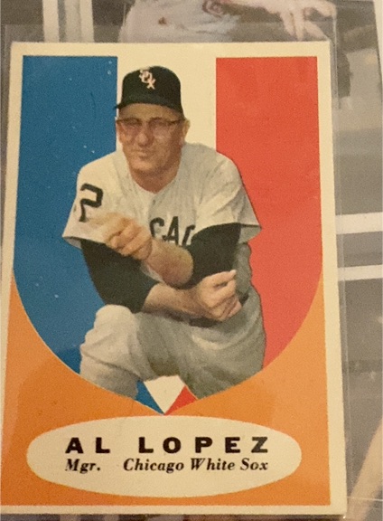 1961 Topps #132 Al Lopez — front