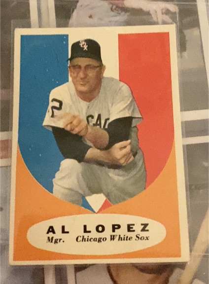 1961 Topps #132 Al Lopez — front