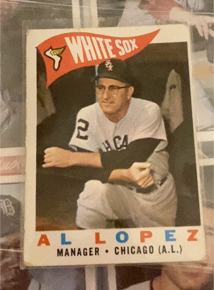 1960 Topps #222 Al Lopez — front