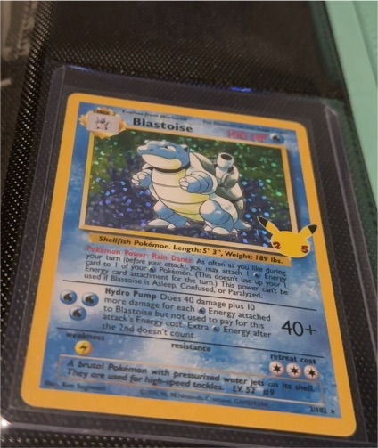 1999 Pokémon #2 Blastoise — front