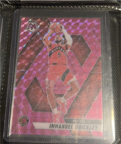 2024-25 Panini Mosaic #185 Immanuel Quickley — front