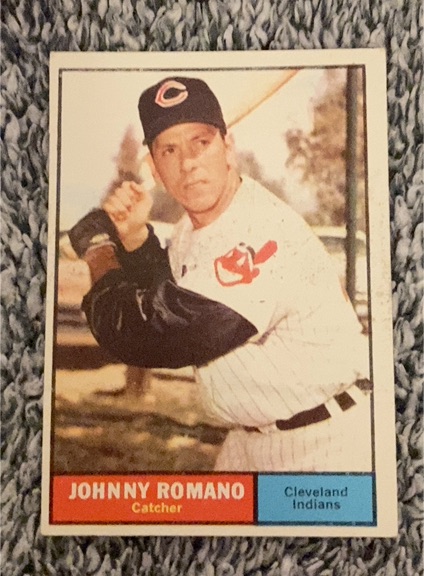 1961 Topps #5 Johnny Romano — front