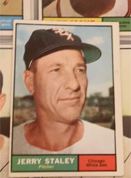 1961 Topps #90 Jerry Staley — front