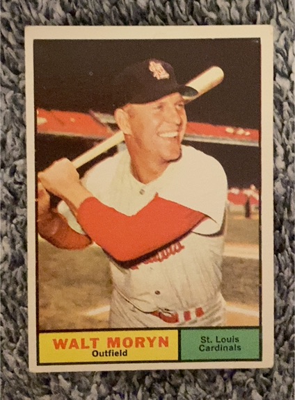 1961 Topps #91 Walt Moryn — front