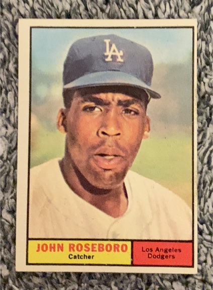 1961 Topps #363 John Roseboro — front