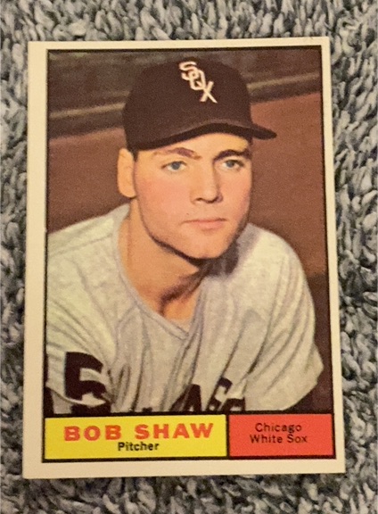 1961 Topps #352 Bob Shaw — front