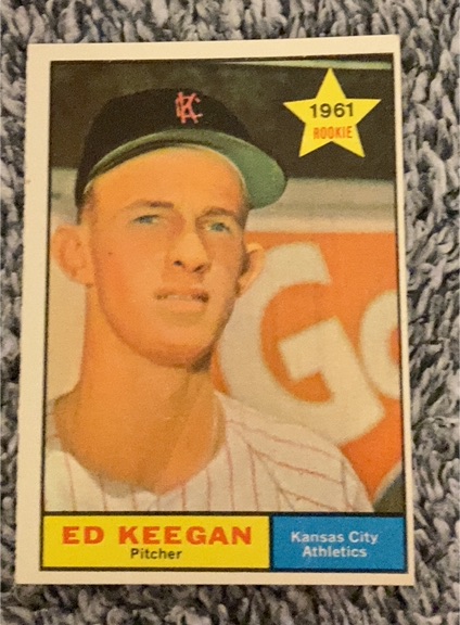 1961 Topps #248 Ed Keegan — front